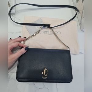 Jimmy Choo Calf Leather Palace Crossbody